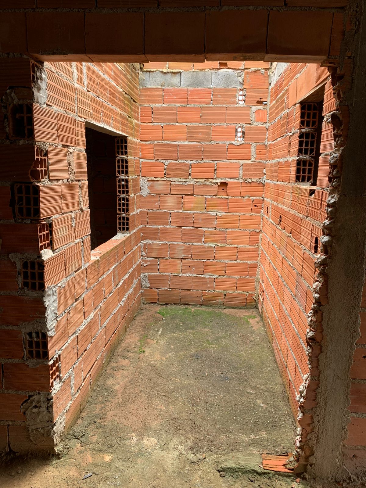 Avanço da obra - Andamento