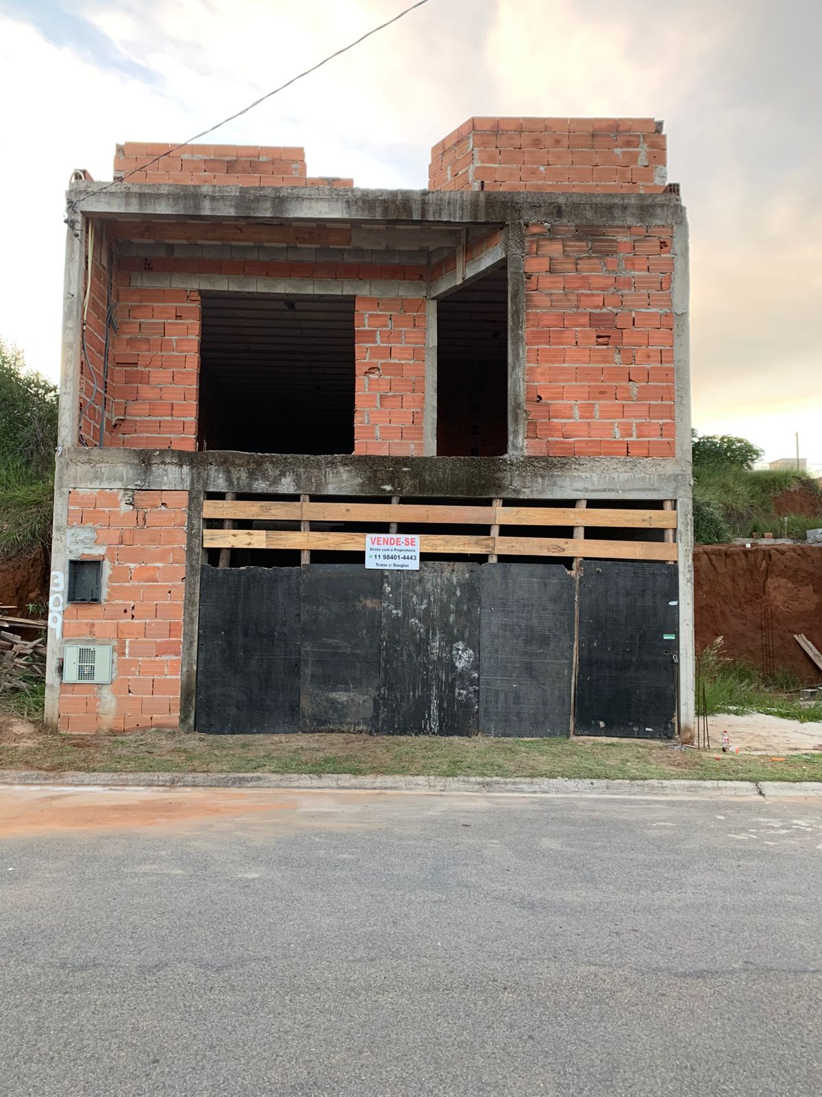 Estado atual da fachada